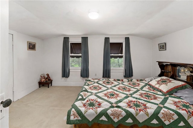 313 N Market St, Carmichaels/Cumblnd, PA 15320 - carpeted bedroom featuring lofted ceiling