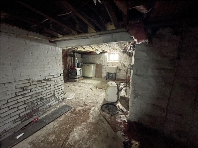 846 Florence Ave, East Mckeesport, PA 15035 - below grade area featuring a sink