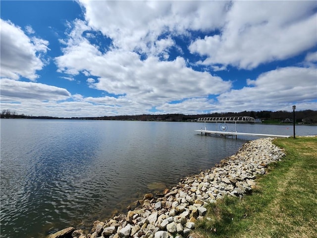 288 Latonka Dr, Jackson Twp Mer, PA 16137 - water view with a dock
