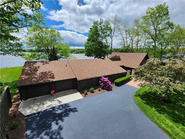 288 Latonka Dr, Jackson Twp Mer, PA 16137 - view of front of property with driveway, roof with shingles, and an attached garage