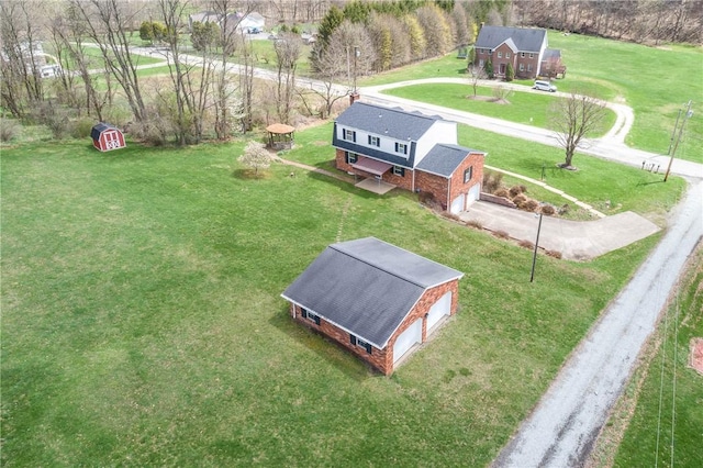 drone / aerial view