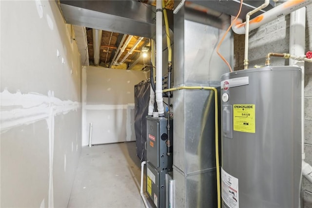 utilities with electric water heater