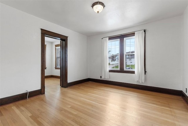 40 Terrace Rd, East Bethlehem, PA 15348 - spare room with light wood-style floors and baseboards