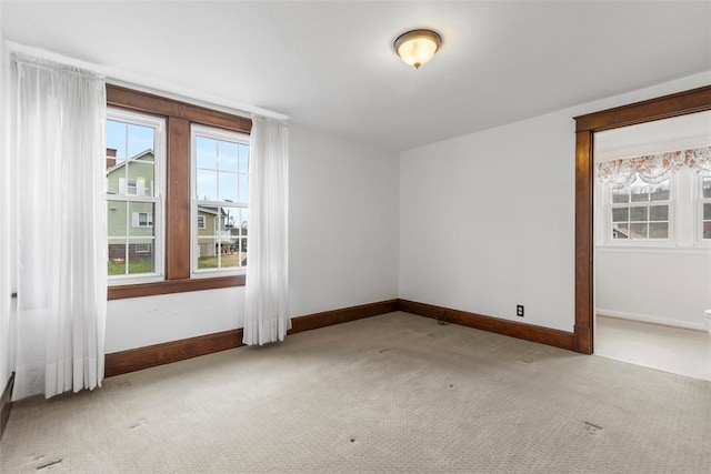 40 Terrace Rd, East Bethlehem, PA 15348 - empty room featuring plenty of natural light, baseboards, and carpet floors