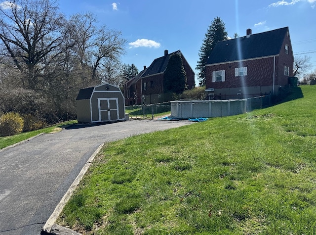 21 Garden Ter, Churchill Boro, PA 15221 - view of yard with a shed and an outdoor structure
