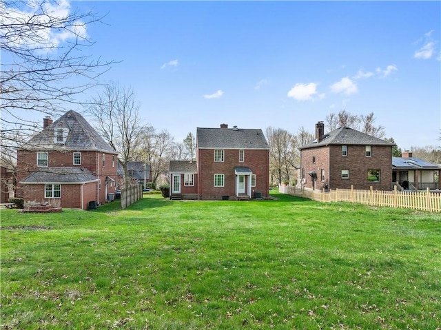 210 Morewood Rd, Shaler, PA 15116 - view of yard featuring fence and central AC