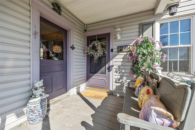 1556 W Ingomar Rd, Franklin Park, PA 15237 - doorway to property featuring covered porch