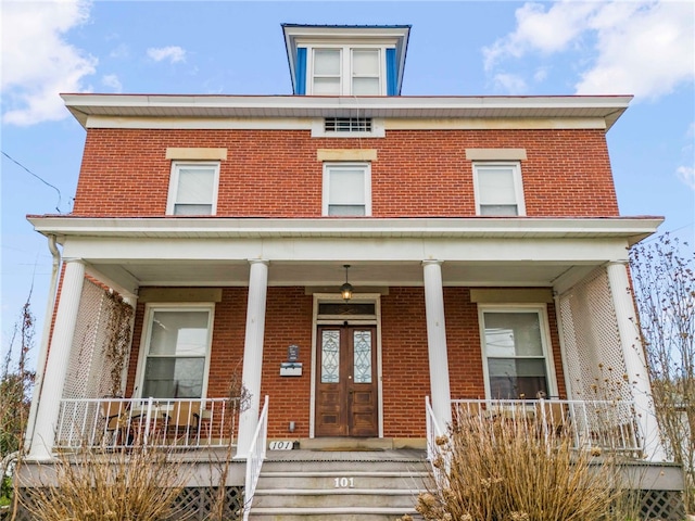 101 Cherry Ave, Houston, PA 15342 - traditional style home featuring a porch and brick siding