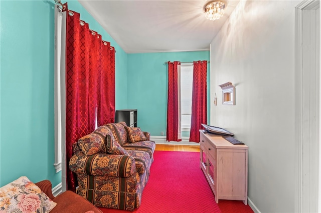 101 Cherry Ave, Houston, PA 15342 - living area featuring baseboards