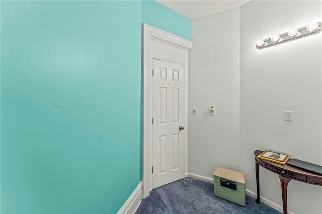 101 Cherry Ave, Houston, PA 15342 - interior space with baseboards and dark carpet