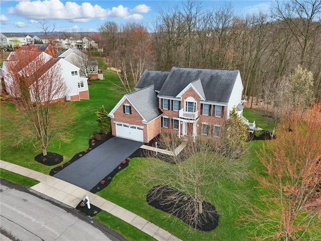107 Stafford Ct, Ohio Twp, PA 15237 - aerial view with a residential view