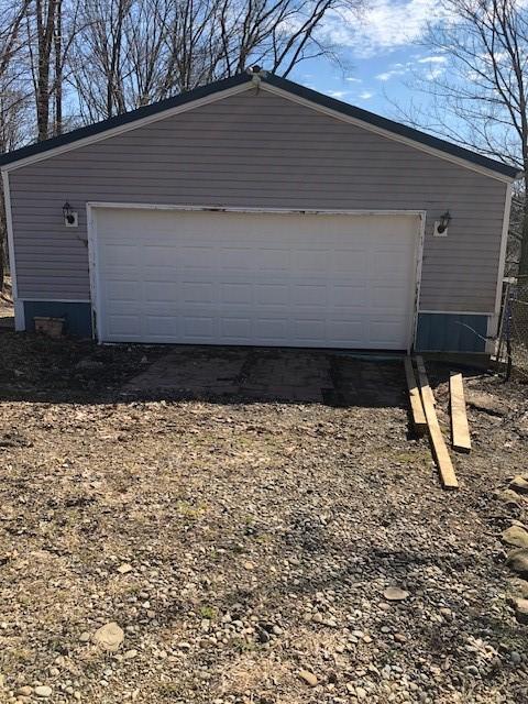 23 Gilmore Ln, Sandy Lake Twp, PA 16153 - view of detached garage