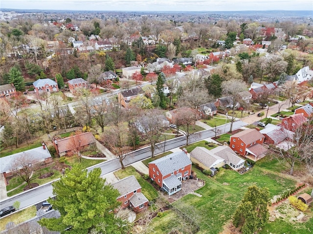 285 Park Entrance Dr, Mt Lebanon, PA 15228 - bird's eye view with a residential view