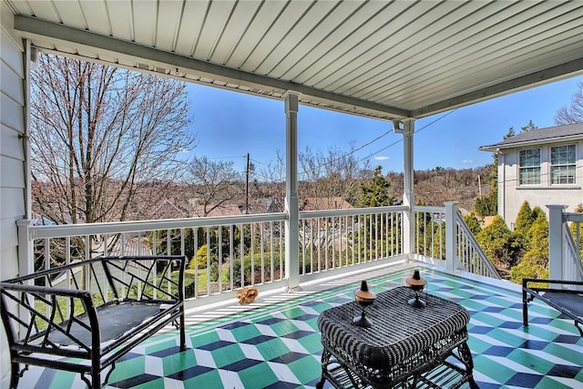 552 N Maple Ave, City Of Greensburg, PA 15601 - view of balcony