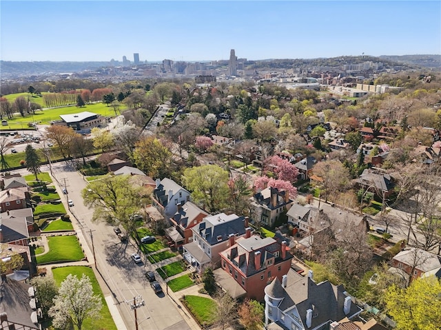 drone / aerial view