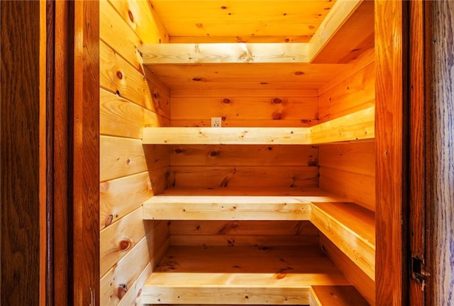 view of sauna / steam room