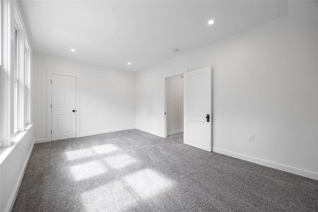 1523 Westmoreland Ave, Lincoln-Larimer, PA 15206 - unfurnished room with baseboards, carpet, and recessed lighting