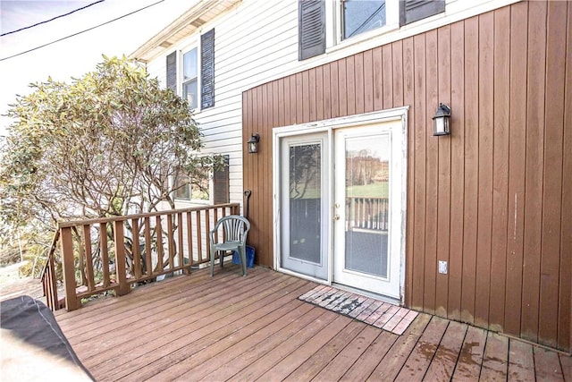 448 E Main St, Dayton, PA 16222 - view of wooden terrace