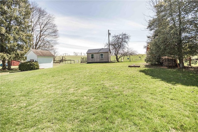 448 E Main St, Dayton, PA 16222 - view of yard featuring an outbuilding