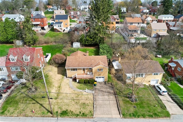 126 Peony Ave, Ross Twp, PA 15229 - bird's eye view with a residential view
