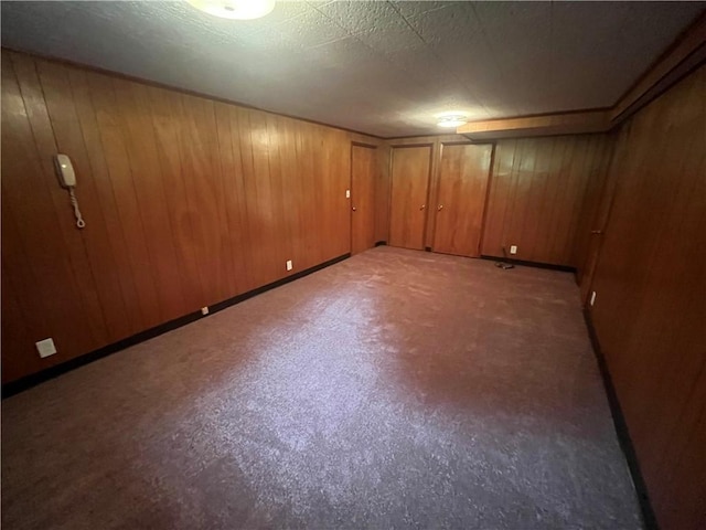 126 Peony Ave, Ross Twp, PA 15229 - unfurnished room with wood walls