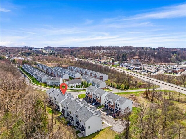 308 Thurgood Dr, Marshall, PA 15086 - drone / aerial view with a residential view