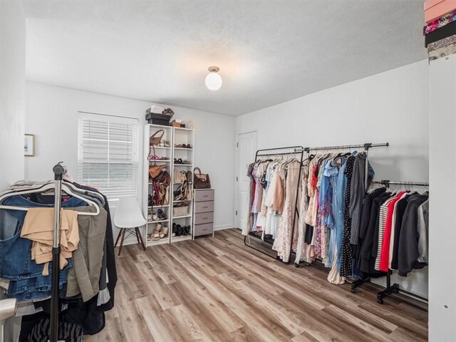 308 Thurgood Dr, Marshall, PA 15086 - walk in closet with wood finished floors