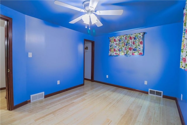 1282 Cook School Rd, Bridgeville, PA 15017 - spare room featuring visible vents and wood finished floors
