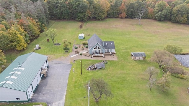aerial view