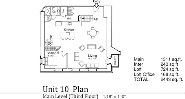 3080 Smallman St, Downtown Pgh, PA 15201 - floor plan / room layout