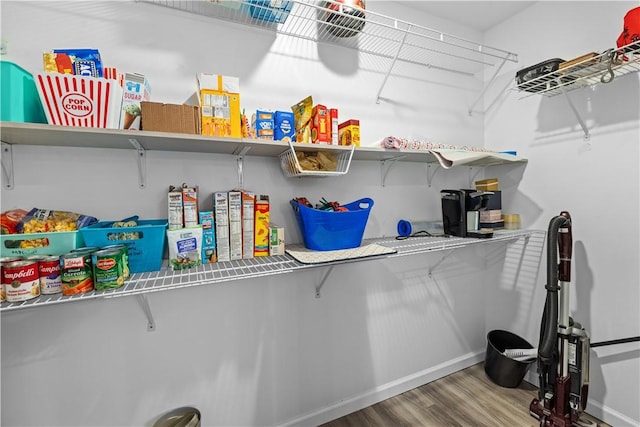 view of pantry