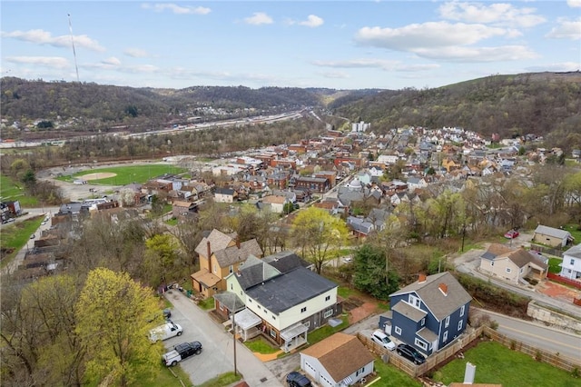 510 Brinton Ave, Pitcairn, PA 15140 - bird's eye view featuring a residential view