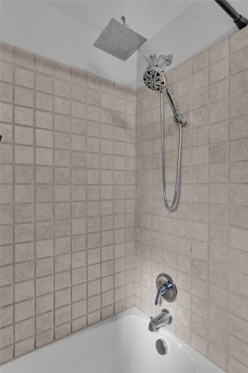 full bathroom featuring bathtub / shower combination