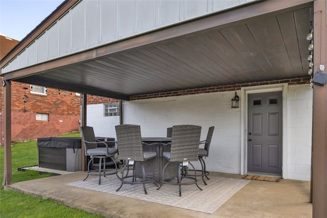 view of patio / terrace