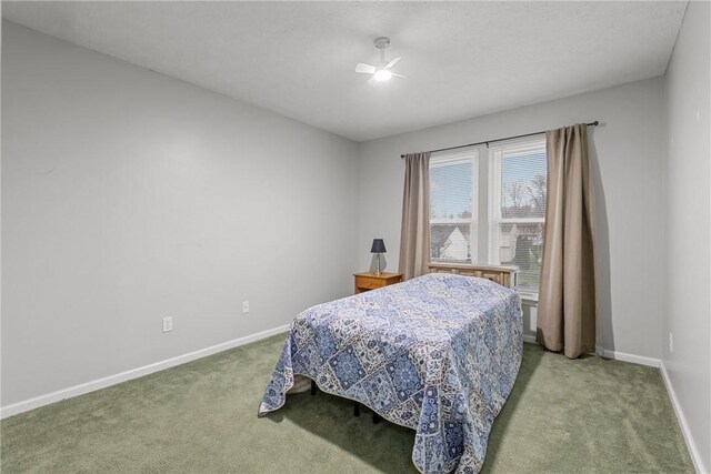 951 Castlegate Cir, Hempfield Twp, PA 15601 - bedroom with carpet flooring and ceiling fan