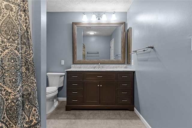 951 Castlegate Cir, Hempfield Twp, PA 15601 - bathroom with a textured ceiling and vanity