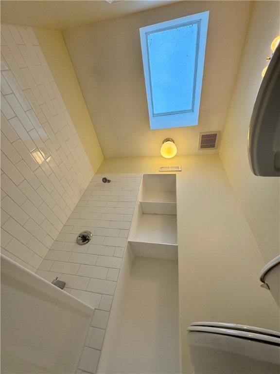 3730 Liberty Ave, Lawrenceville, PA 15201 - bathroom with visible vents and a skylight