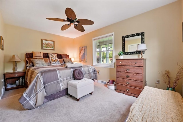 105 Hillcrest Rd, Penn Twp But, PA 16053 - carpeted bedroom with baseboards and ceiling fan