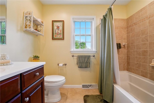 105 Hillcrest Rd, Penn Twp But, PA 16053 - bathroom featuring healthy amount of natural light, tile patterned floors, vanity, and toilet