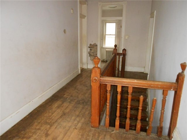 198 W Pearl St, City Of But Nw, PA 16001 - stairs with radiator heating unit and baseboards