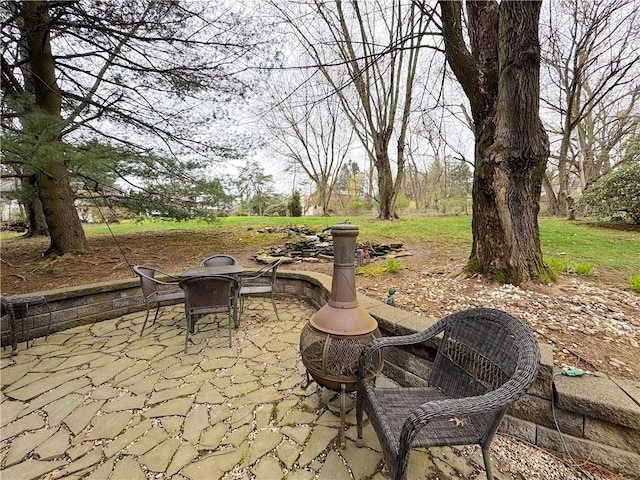 view of patio