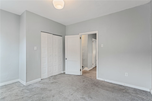 1968 Straubs Ln, Troy Hill, PA 15212 - unfurnished bedroom with a closet, baseboards, and carpet