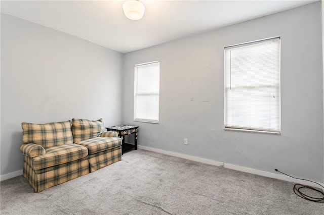 1968 Straubs Ln, Troy Hill, PA 15212 - living area featuring carpet flooring and baseboards