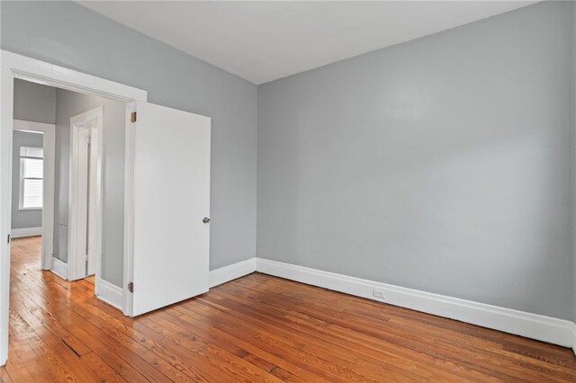1968 Straubs Ln, Troy Hill, PA 15212 - empty room featuring hardwood / wood-style floors and baseboards