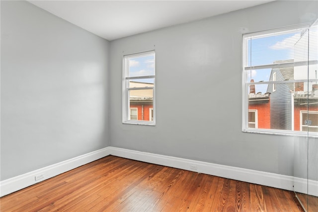 1968 Straubs Ln, Troy Hill, PA 15212 - unfurnished room featuring hardwood / wood-style flooring and baseboards