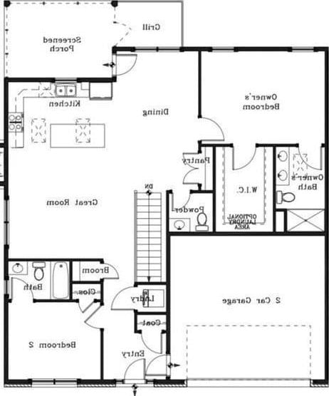 1126 Bayberry Dr, North Strabane, PA 15317 - plan