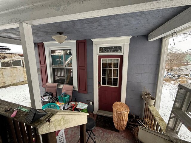 view of property entrance