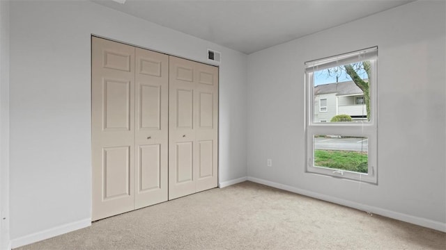 1814 Kenzie Dr, Robinson Twp Nwa, PA 15205 - unfurnished bedroom with visible vents, baseboards, a closet, and carpet