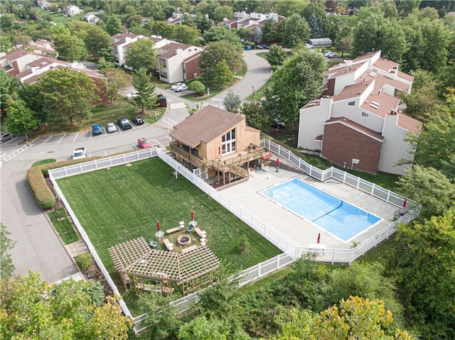 1814 Kenzie Dr, Robinson Twp Nwa, PA 15205 - bird's eye view