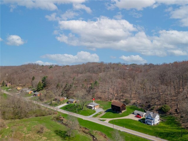 10110 Rinaman Rd, Mccandless, PA 15090 - view from above of property featuring a forest